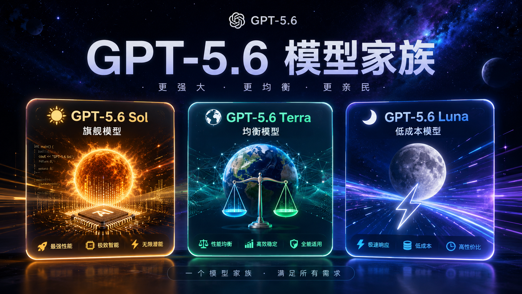 ChatGPT 模型选择器中已上线 GPT-5.6 相关档位的界面截图